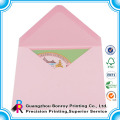 Custom wholesale mini gift card envelope for gift cards